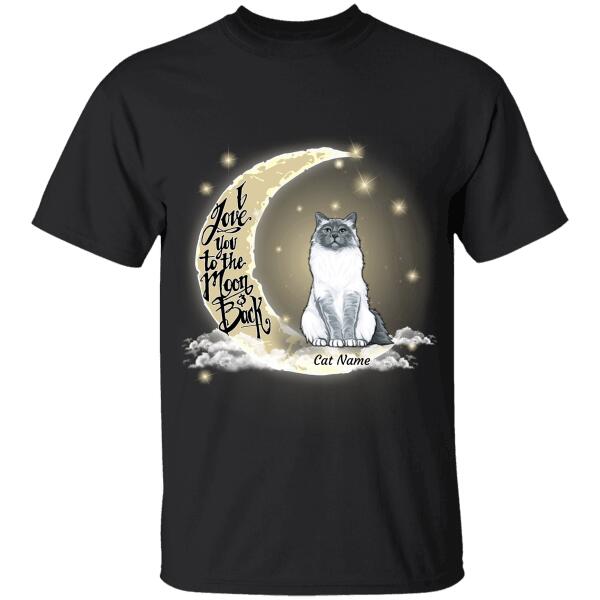 Love to Moon personalized Cat T-Shirt TS-HR166