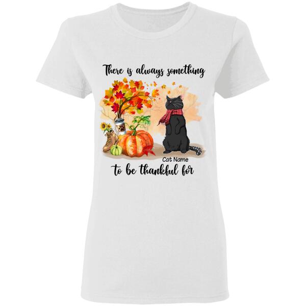 Thankful Fall personalized Cat T-Shirt TS-HR162