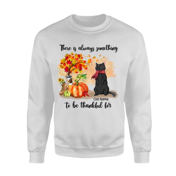Thankful Fall personalized Cat T-Shirt TS-HR162