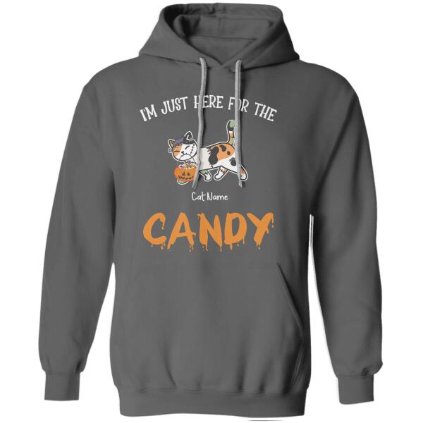 I'm just here for the Candy Halloween personalized T-Shirt TS-TU207