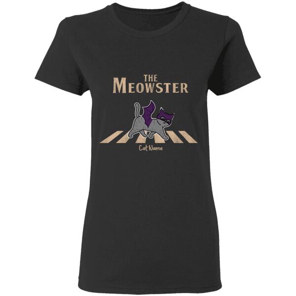 The Meowsters Funny Halloween personalized T-Shirt TS-HR184