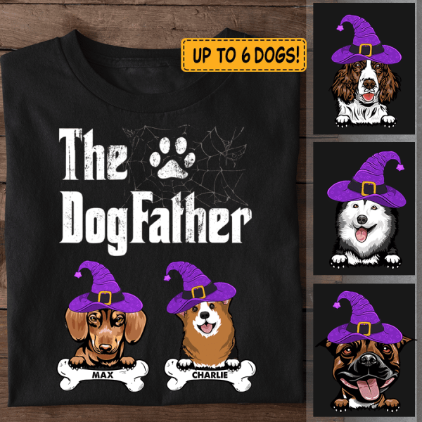 The Dog Father Halloween personalized T-Shirt TS- TU210