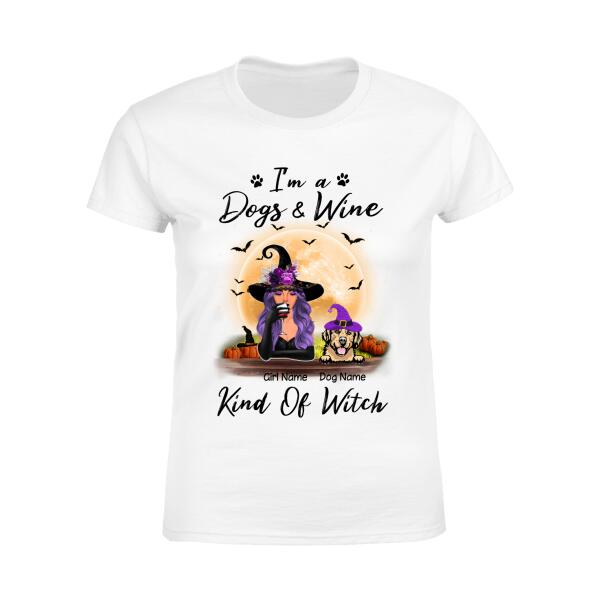 I'm a kind of witch Personalized Dog T-Shirt TS-TU214