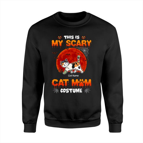 This is my scary Cat Mom costume personalized T-Shirt TS-TU208