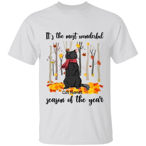 It's the most wonderful season of the year personalized Cat T-Shirt TS-GH181