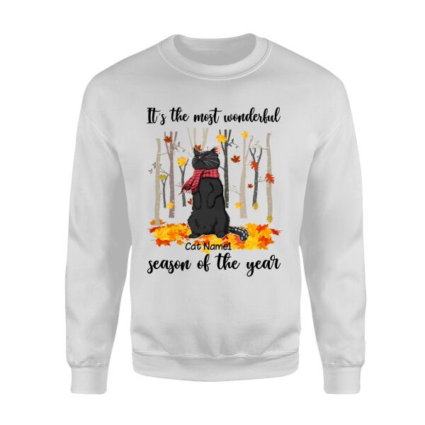 It's the most wonderful season of the year personalized Cat T-Shirt TS-GH181