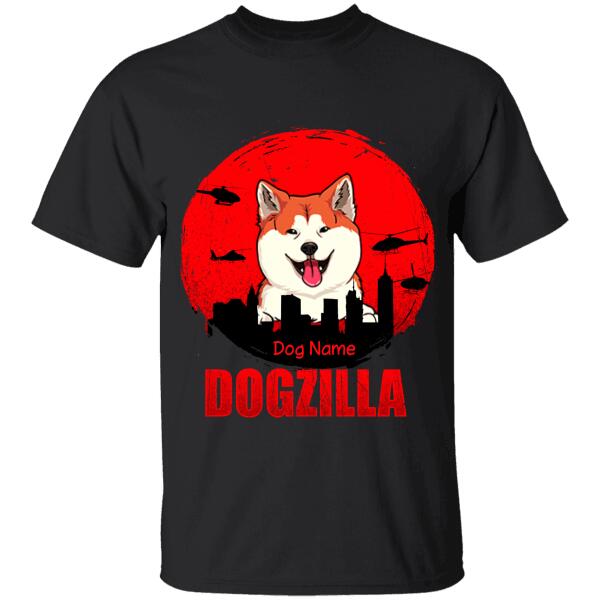 Dogzilla Spooky Personalized Dog T-Shirt TS-HR186B