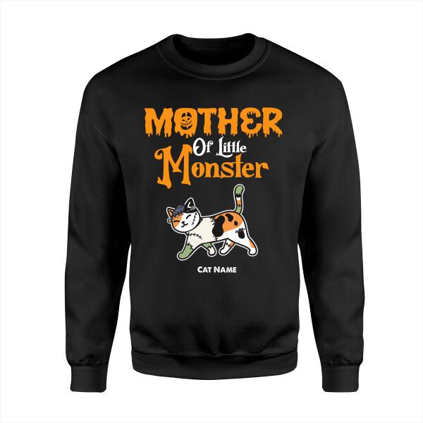 Mother Of Little Monsters Personalized Cat T-Shirt TS-HR185