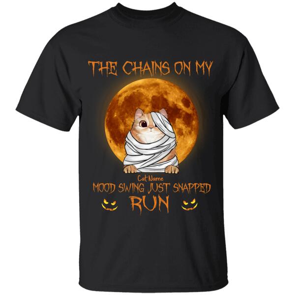 The chains on my mood Personalized Cat T-Shirt TS-TU225