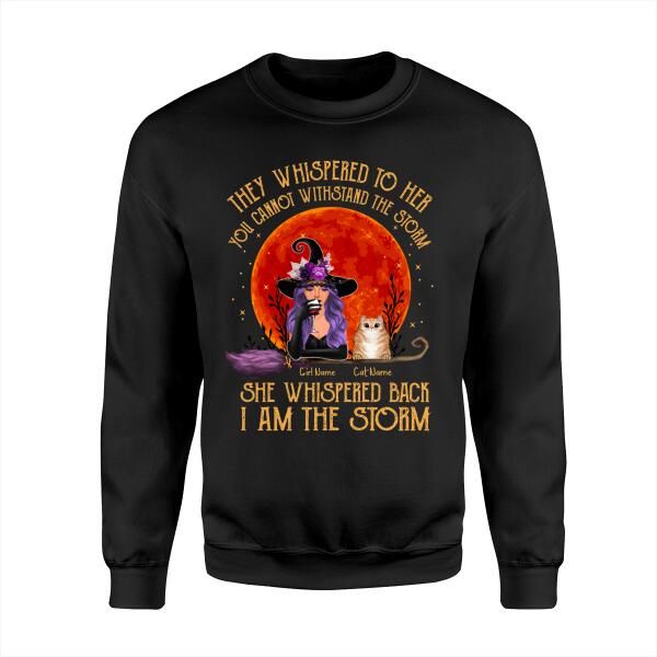 I Am The Storm Personalized Cat T-Shirt TS-GH190