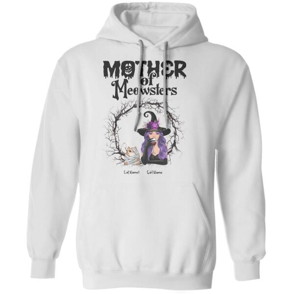Mother Of Meowsters Personalized Cat T-Shirt TS-GH186