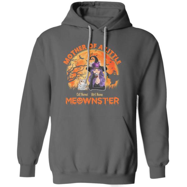 Mother Of Meownsters Personalized T-Shirt TS-HR200