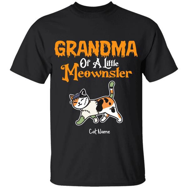 Grandma Of Little Meownsters Personalized Cat T-Shirt TS-HR203