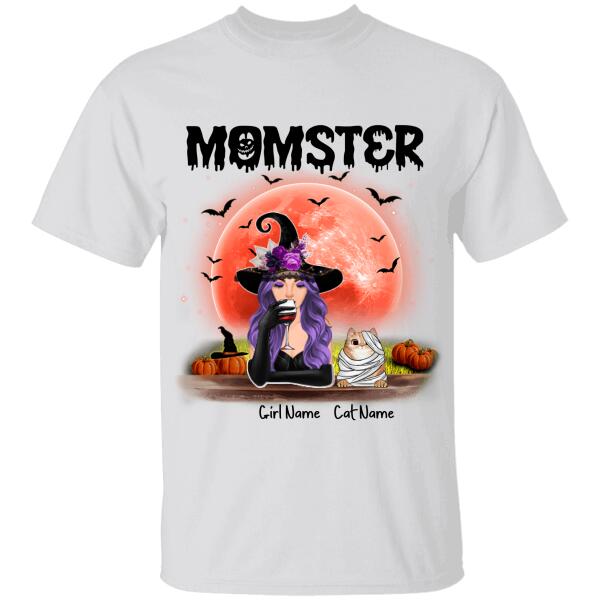 Momster Funny Personalized Cat T-Shirt TS-HR201