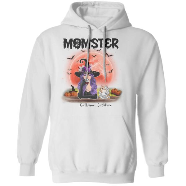 Momster Funny Personalized Cat T-Shirt TS-HR201