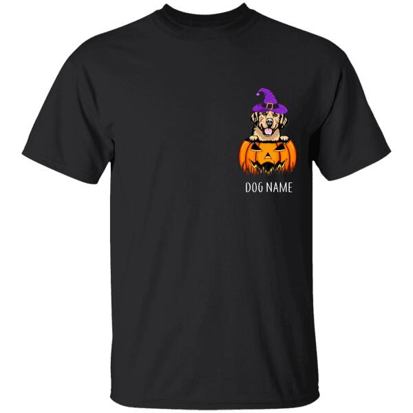 Spooky Dog Witch Personalized T-Shirt TS-HR202