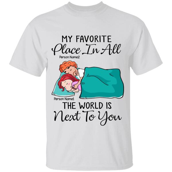 My Favorite Place personalized Dog T-shirt TS-GH203