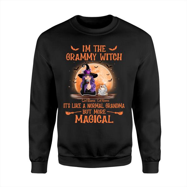 I'm The Grammy Witch Personalized T-Shirt TS-TU239