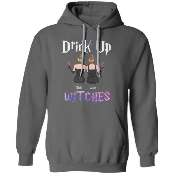 Drink Up Witches Personalized Dog T-Shirt TS-GH207