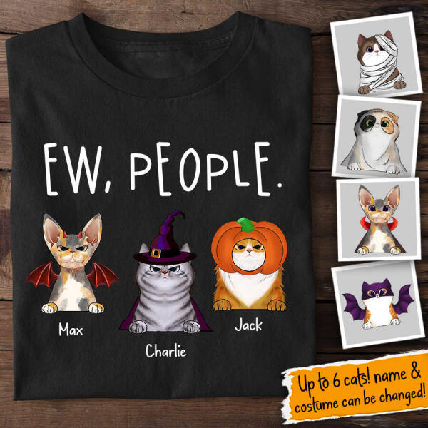 Ew People Personalized Halloween T-shirt TS-NN22