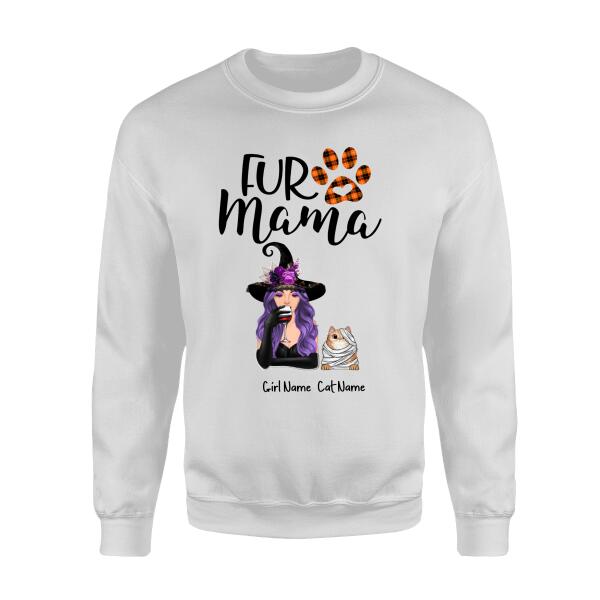 Fur Mama Personalized Halloween T-shirt TS-NN41