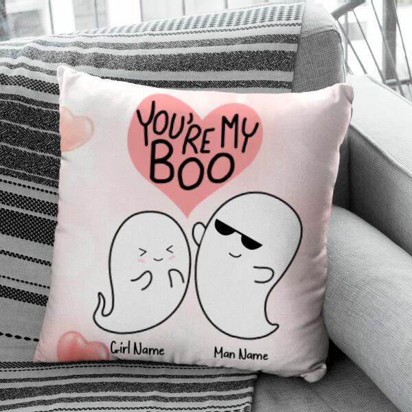 You're My Boo Personalized Couple Pillow P-NB48