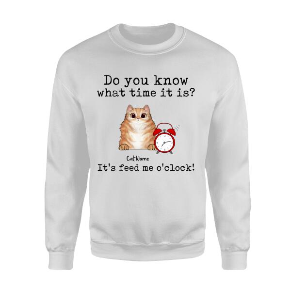 Grumpy Hungry Cats Personalized T-Shirt TS-PT118