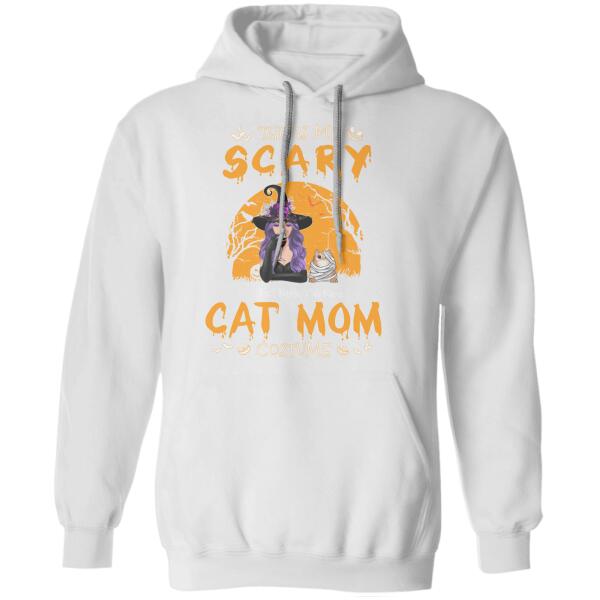 This Is My Scary Cat Mom Costume Personalized T-shirt TS-NN112