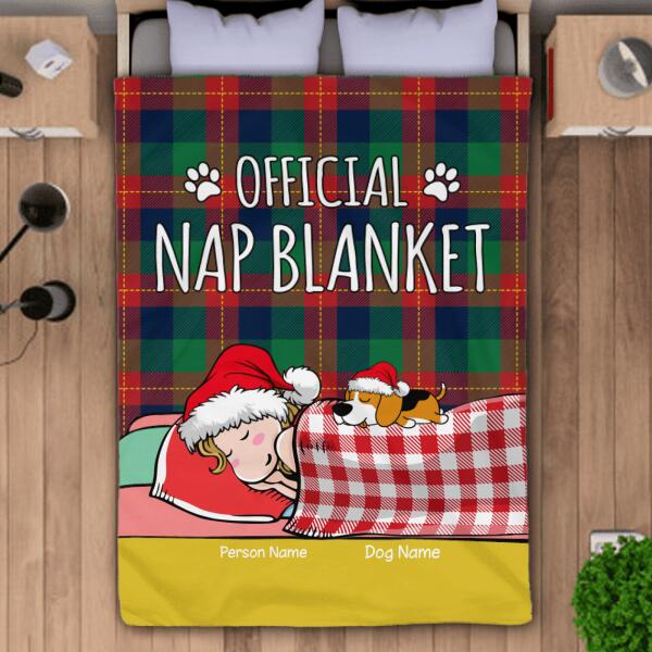 Official Sleep Blanket Personalized Christmas Blanket B-NN475