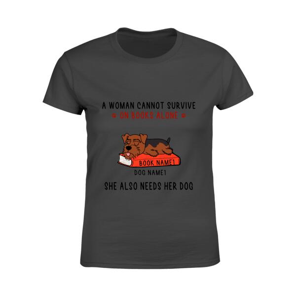A woman needs her dogs personalized dog  T-Shirt TS-GH171