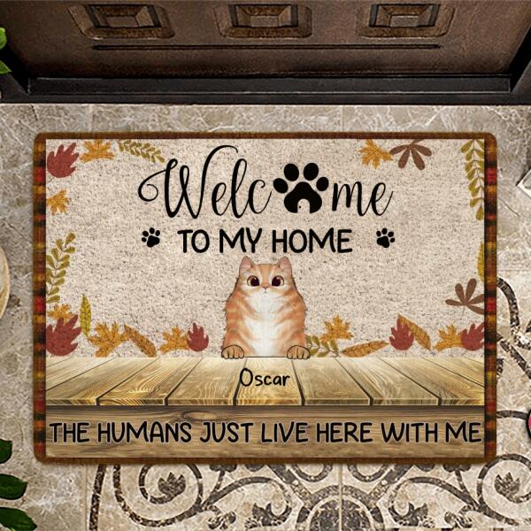 Welcome To Our Home Personalized Doormat DM-TU20