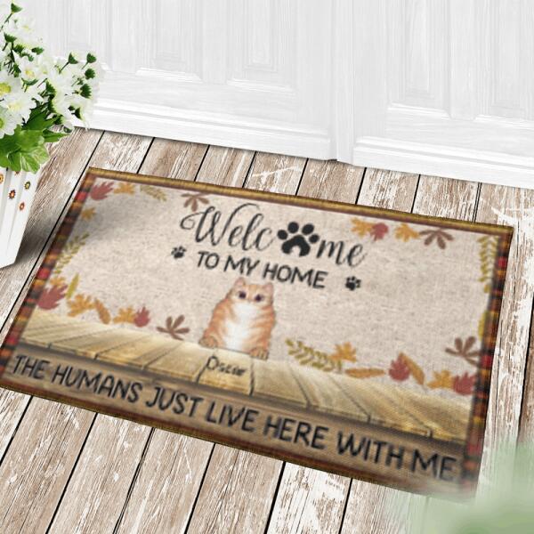 Welcome To Our Home Personalized Doormat DM-TU20