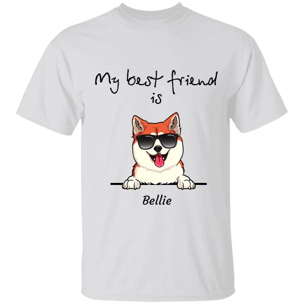 My best Friend personalized Dog T-Shirt TS-TU181