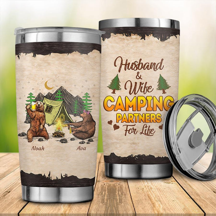 Camping Partners Personalized Tumbler T-NN1406