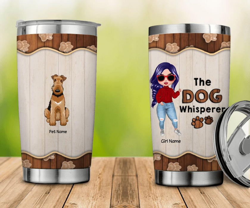 The Dog Whisperer Personalized Tumbler T-NN1396