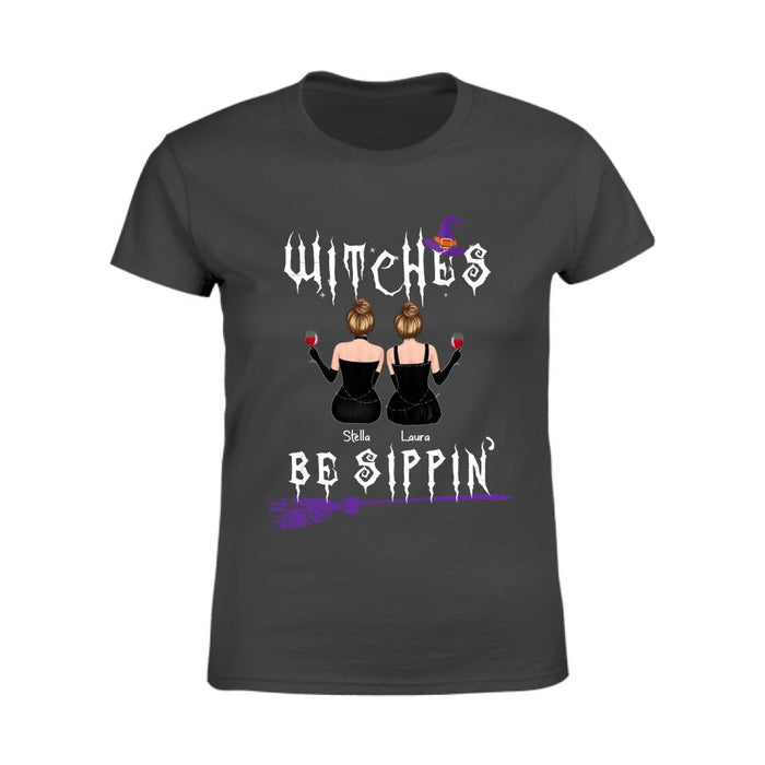 Witches Be Sippin' Personalized Halloween T-shirt TS-NN68