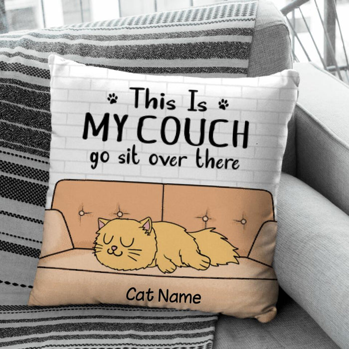 This is my couch Personalized Cat Pillow PL-GH02