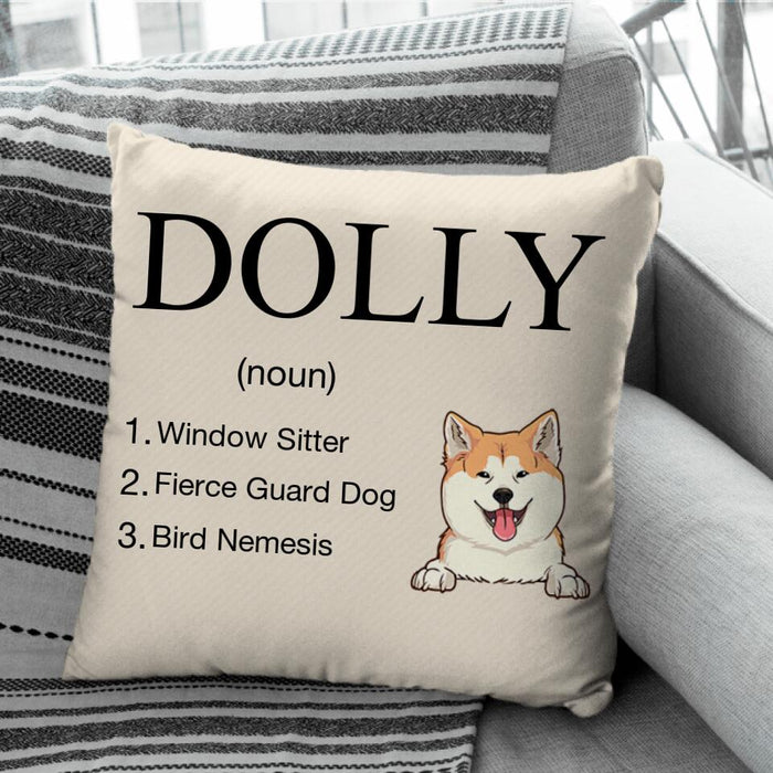 Definition Of Your Pet Personalized Pillow P-NB1730