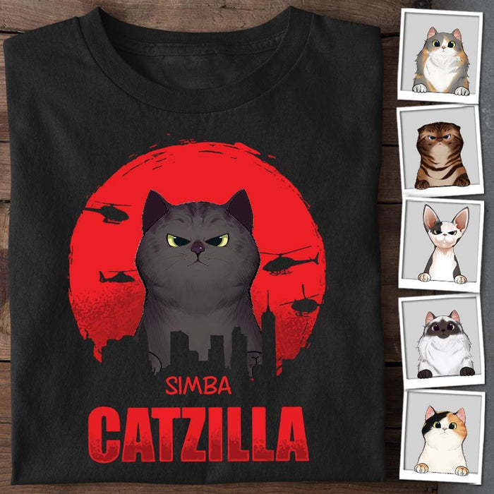 Catzilla Personalized T-shirt TS-NB1741