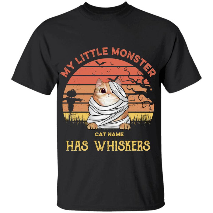 My Little Monster Has Whiskers Personalized T-shirt TS-NB1744