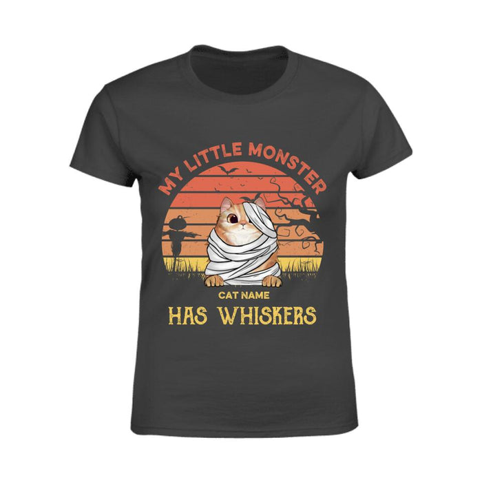 My Little Monster Has Whiskers Personalized T-shirt TS-NB1744