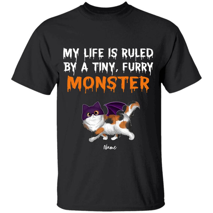 My Life Is Ruled By Tiny Furry Monsters Halloween Personalized T-Shirt TS-NB1771