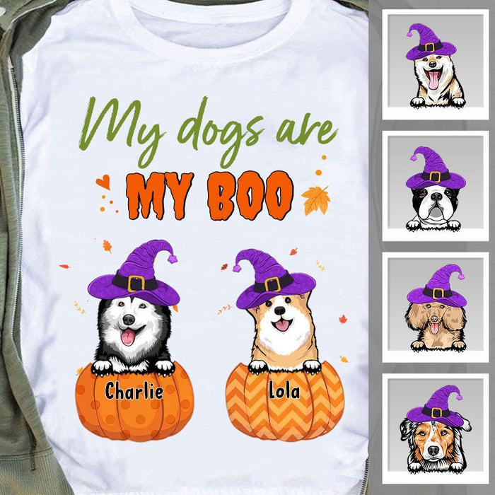 My Dog Is My Boo Personalized T-shirt TS-NB1772