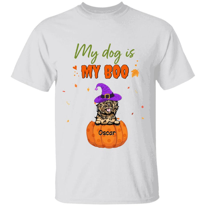 My Dog Is My Boo Personalized T-shirt TS-NB1772