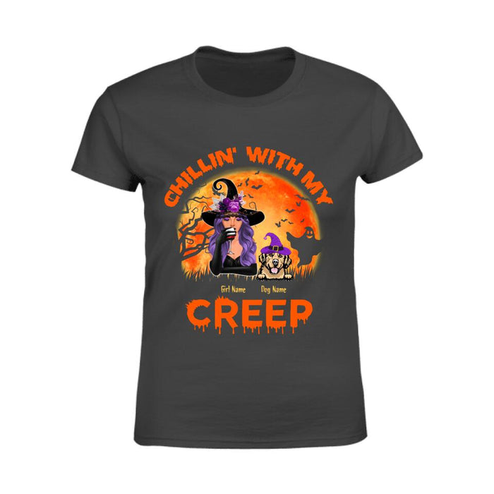 Chillin' With My Creeps Personalized T-shirt TS-NB1789