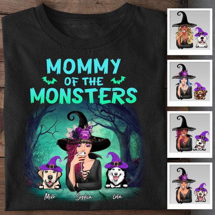 Mommy Of The Monsters Personalized T-shirt TS-NB1781