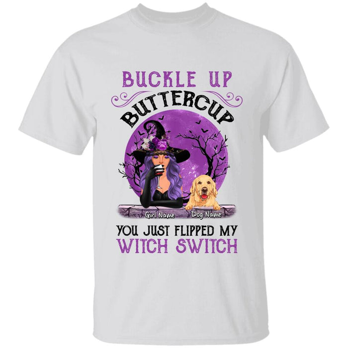 Buckle Up Buttercup Personalized T-shirt TS-NB1783