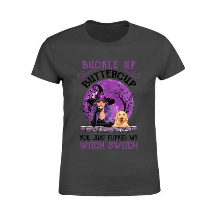Buckle Up Buttercup Personalized T-shirt TS-NB1783