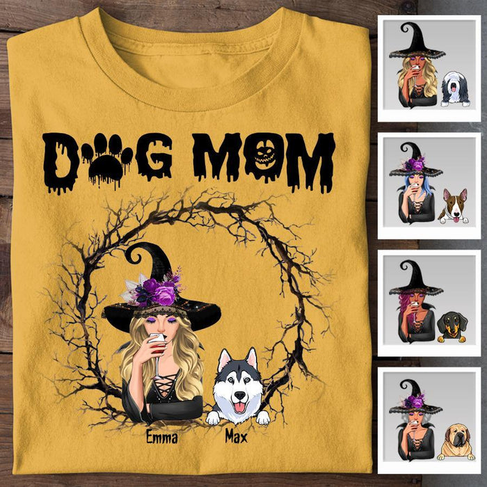 Dog Mom Personalized T-shirt TS-NB1782