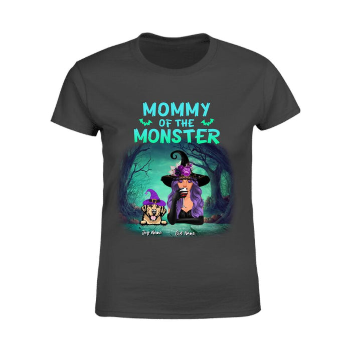 Mommy Of The Monsters Personalized T-shirt TS-NB1781